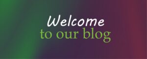 Welcome to our blog